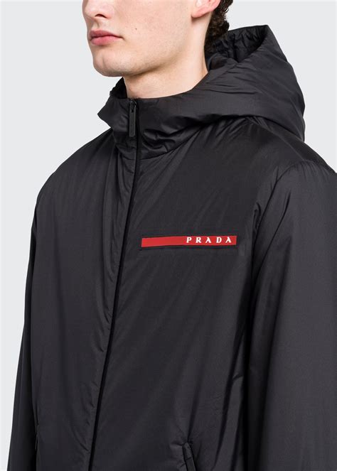 parka uomo prada|prada jacket sale.